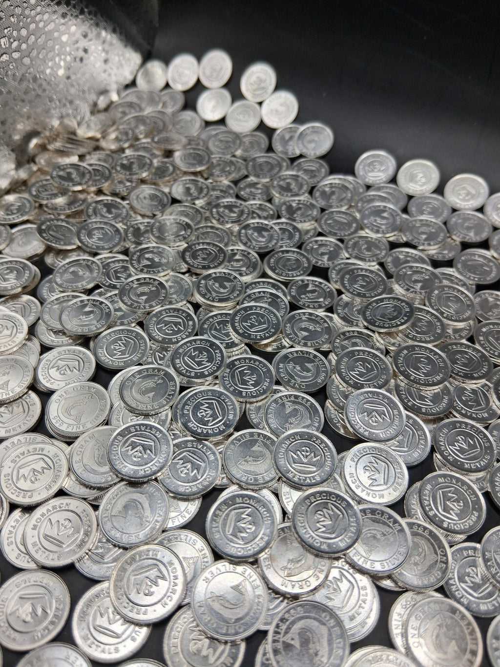 (200x) Pure .999 Fine Silver Rounds Premium New Bullion Estate Lot Designs