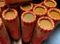 LINCOLN WHEAT CENT ROLLS 1909-1958-50 coins US COINS PENNY