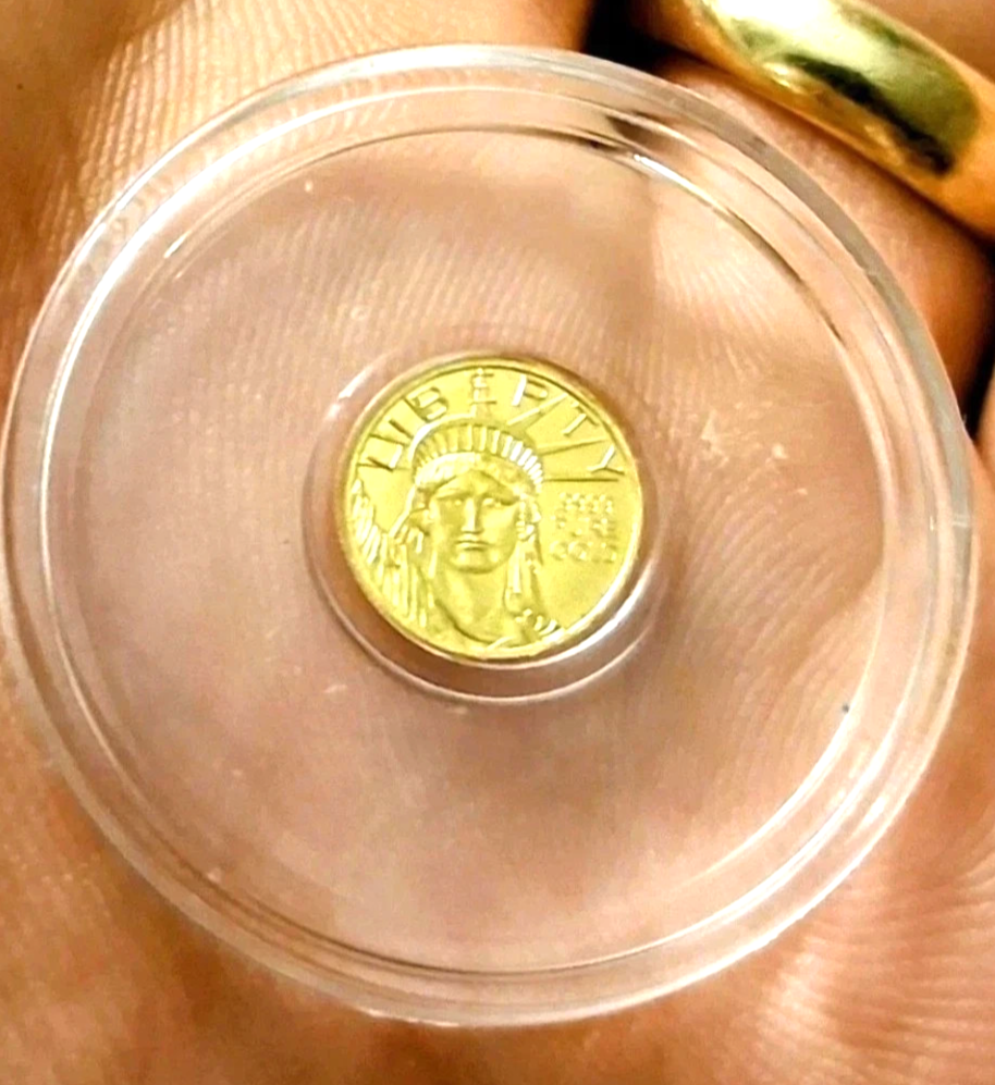2x - 24k Pure Gold American Liberty Eagle Coin .9999 Fine Gold Rounds
