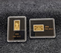 Lot 2 pure Gold Bar Standing Liberty Gaudens Knox Gold Bullion Depository 24K