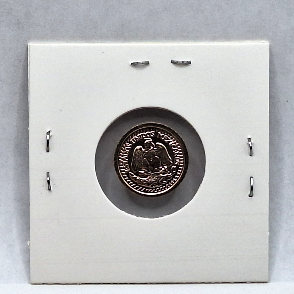 ✨ 14K 2.5 Pesos Gold Coin 🇲🇽💛 Privately Minted *IN Protective Holder*