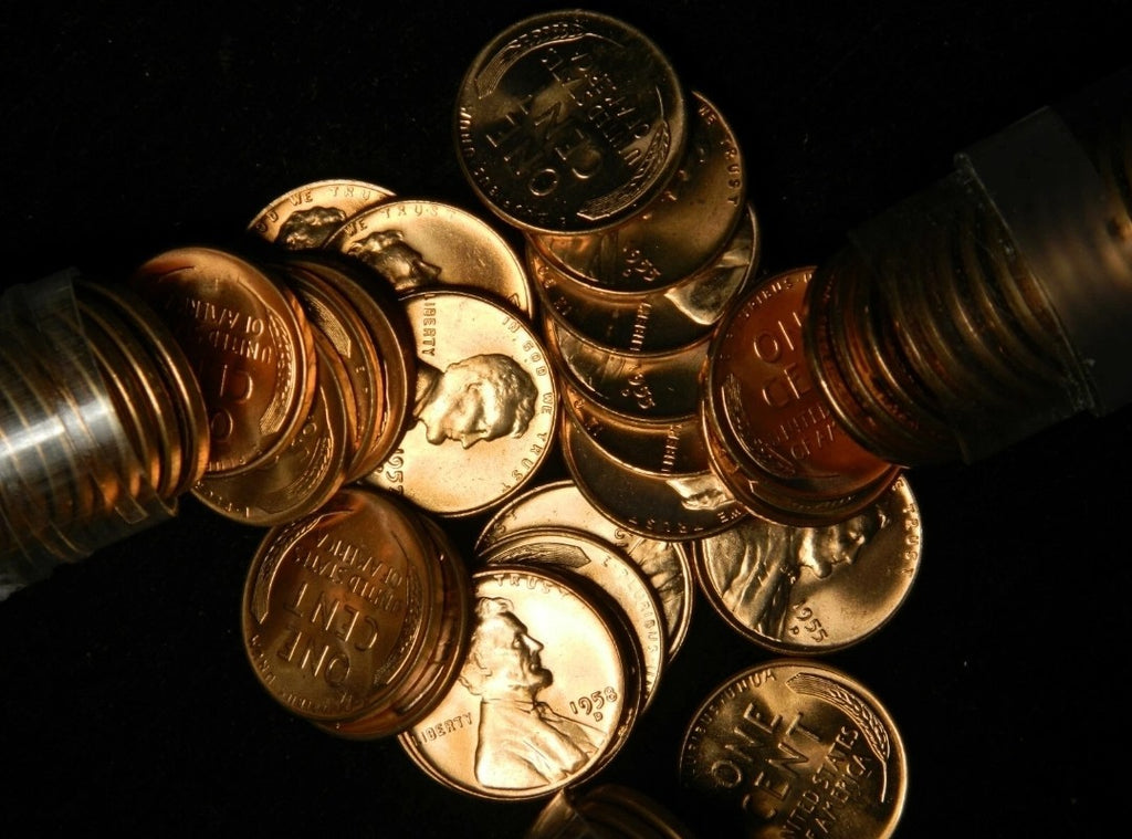 BU Wheat Cent Penny 3 Coin Set Estate Lot, Lincoln Cent