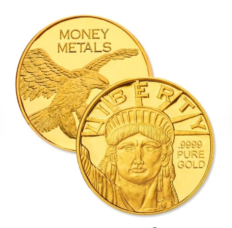 1/500 Oz Gold Round - .9999 Pure, Random Design