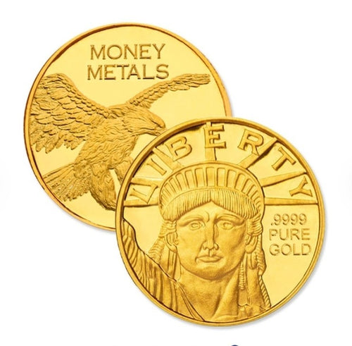 1/500 Oz Gold Round - .9999 Pure, Random Design