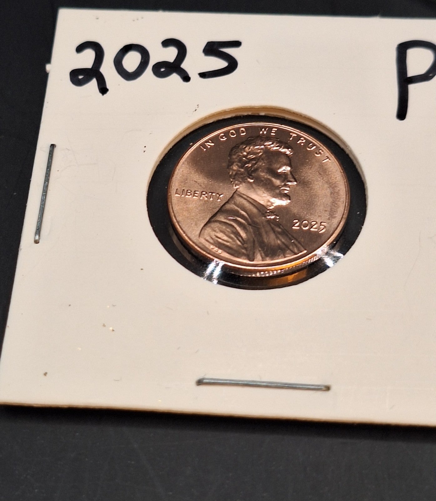 Buffalo Nickel Full Date in Holder & 2025 P&D Lincoln Shield Cent Set BU