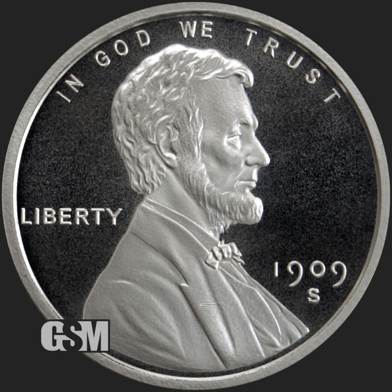 1/2 oz Lincoln Wheat Fractional Silver Round