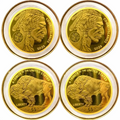 🔥 Set of 2 | 2025 Cook Islands $5 Buffalo Gold Coins 🦬 .9999 Fine 200mg