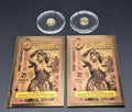 Goldback Gold Set 2 Idaho Notes & 2x 1/500 oz .9999 Fine Gold Rounds