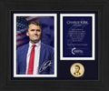 🇺🇸🕊️ Charlie Kirk (1993–2025) Memorial Photo Frame with Bronze Medallion 🕯️