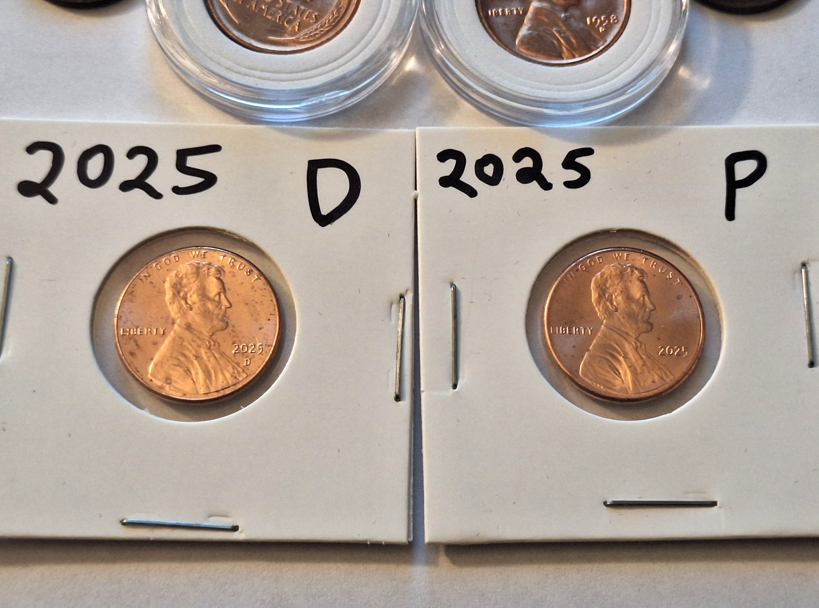 ESTATE SALE PENNY LOT | Wheat Cents BU & Circulated + 2025 P & D Lincoln Cents