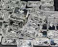 Lot 25 x 1 Gram Silver Bars .999 Fine Bullion - Buffalo Design
