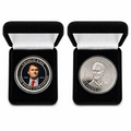 Charlie Kirk 1oz .999 Silver Coin Set Colorized + TPUSA w/Display Cases