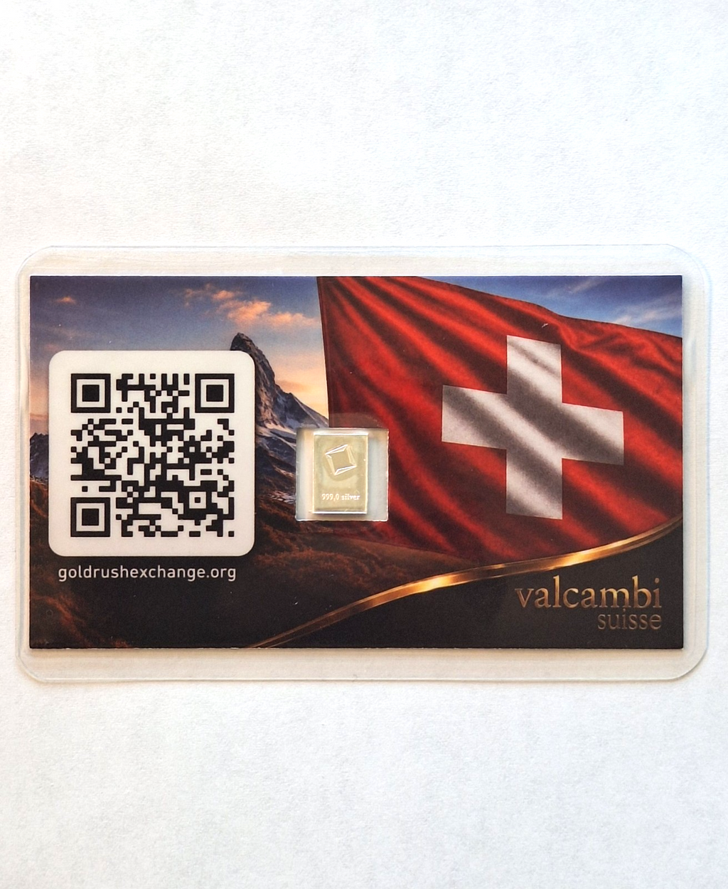 Spirit Airlines & Valcambi Suisse Tribute Card Set w/ 1g .999 Fine Silver Bars