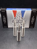 Lot 3 x 2 oz .999 Fine Silver Bullet Bullion .308 Caliber 6oz Total 🔥