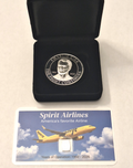 1 oz .999 Silver TPUSA Charlie Kirk Coin w/ Display Case + Spirit Silver Card