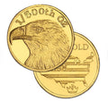 American Bald Eagle Gold 1/500th Ounce Round - .9999 Pure
