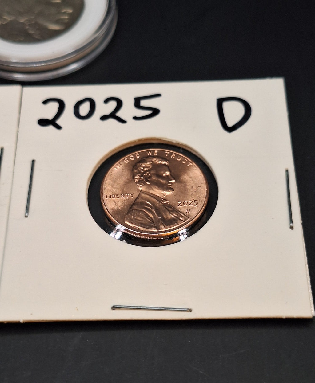 Buffalo Nickel Full Date in Holder & 2025 P&D Lincoln Shield Cent Set BU