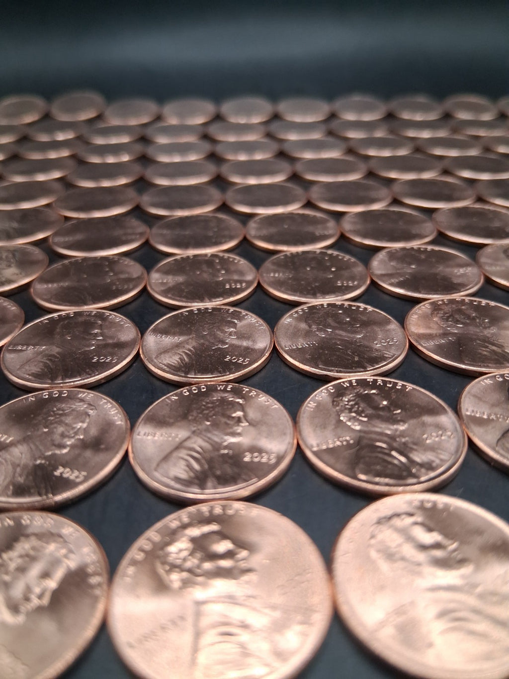Lot 12 x 2025 Lincoln Pennies | 6 P & 6 D Uncirculated Mint Cents BU