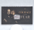 Winston Churchill Tribute Card w/ Genuine 1g .999 Fine Silver American Flag Bar