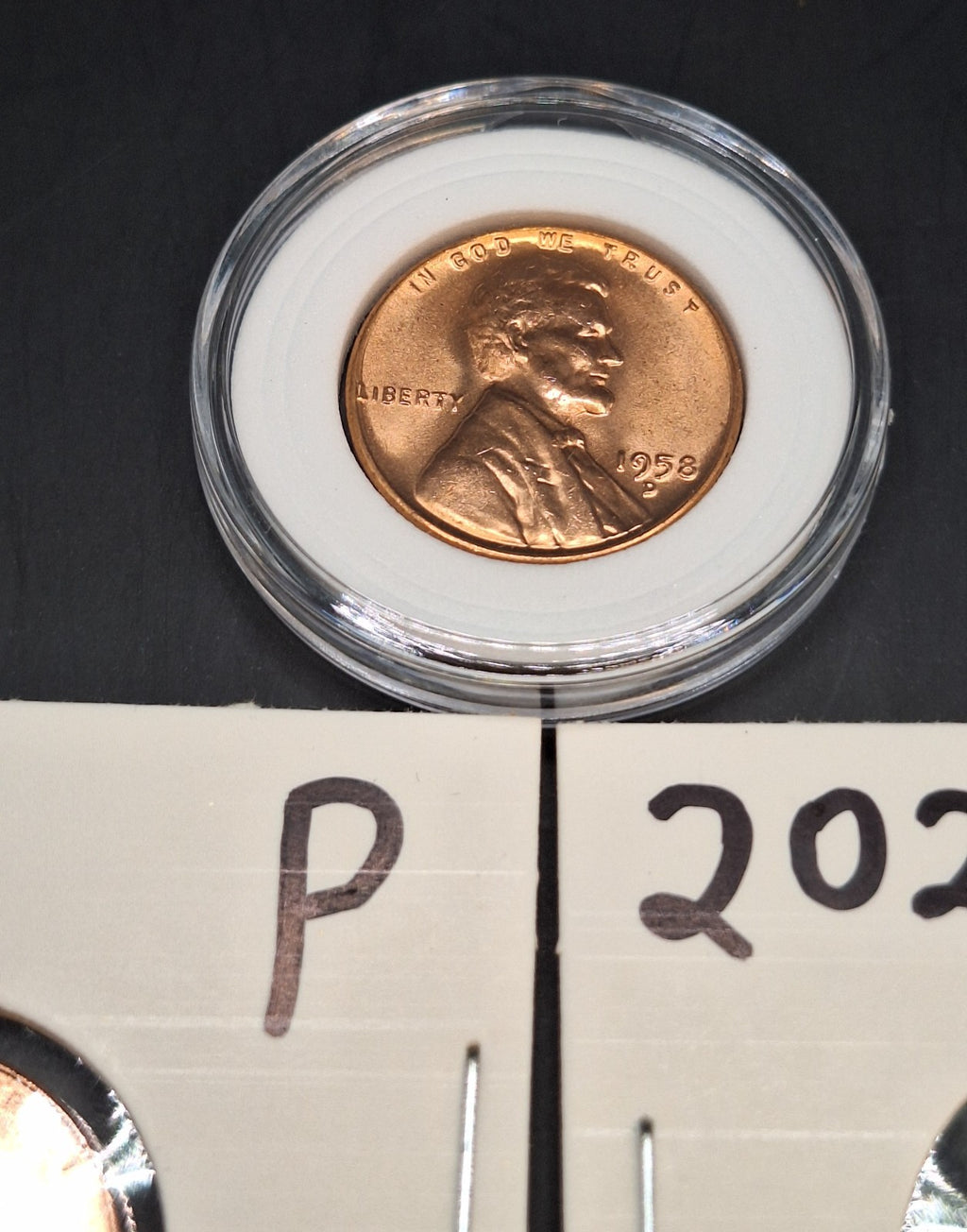 Lincoln Penny Set Wheat Cent BU in Case & 2025 P&D Shield Cent Collection