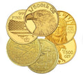 1/500 Oz Gold Round - .9999 Pure, Random Design