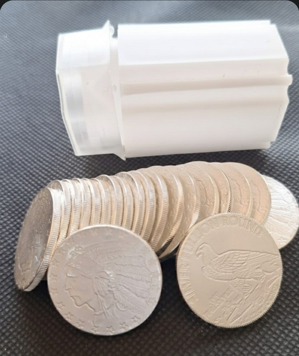 Lot of 20 Golden State 1/2 oz Silver Rounds - .999 Fine - 10 oz Total Silver