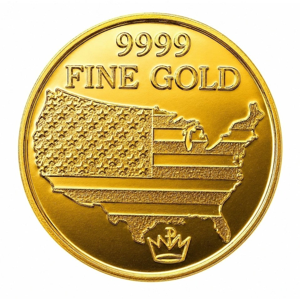 Lot 2 x 1/500 oz .9999 Fine Gold Round American Eagle (Sealed in Capsule)