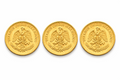 Lot of 3 ✨ 14K 2.5 Pesos Gold Coin • Privately Minted Bullion Collectible 🇲🇽💛