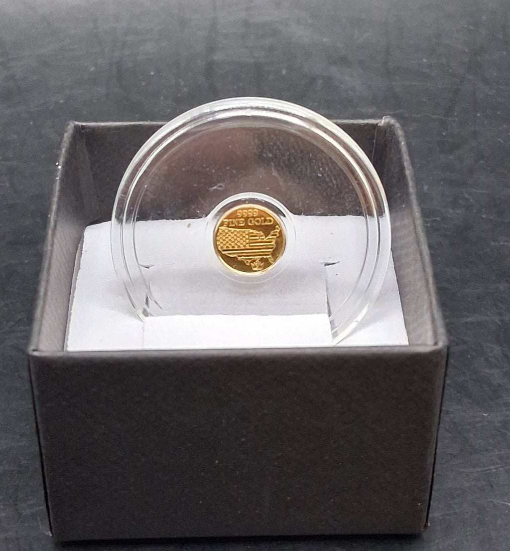 American Bald Eagle 1/500 oz .9999 Fine Gold Round 24K Fractional Bullion Coin