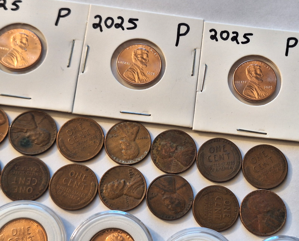 *ESTATE SALE* COIN LOT | Wheat Pennies BU & Circulated + 2025 Lincoln Cents