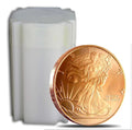 (20) WALKING LIBERTY - 1 OZ COPPER ROUND - BULLION - LOT
