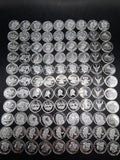 Lot 100 x Pure .999 Fine Silver Rounds Premium New Bullion Estate Coin Design 🔥