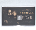 Winston Churchill Tribute Card Genuine 1g Valcambi Suisse .999 Fine Silver Bar
