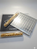 50 GRAM SILVER BAR VALCAMBI SUISSE + 2 VIALS GOLD FLAKES 🔥