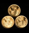 Random Date BU Wheat Cent Penny Coin Set Estate Lot, Lincoln