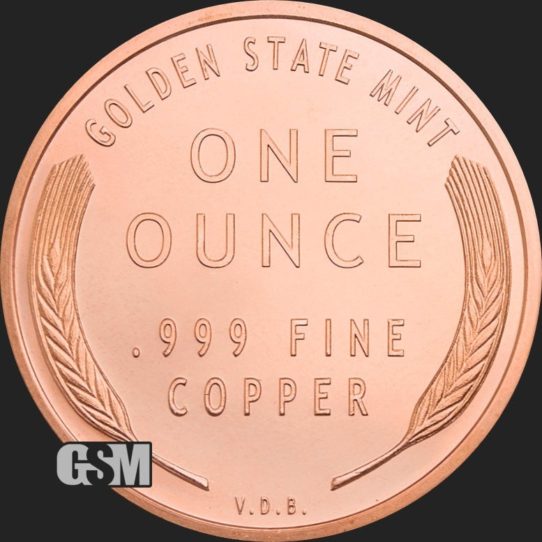 Lot 10 x 1 oz Lincoln Wheat Cent Copper Round