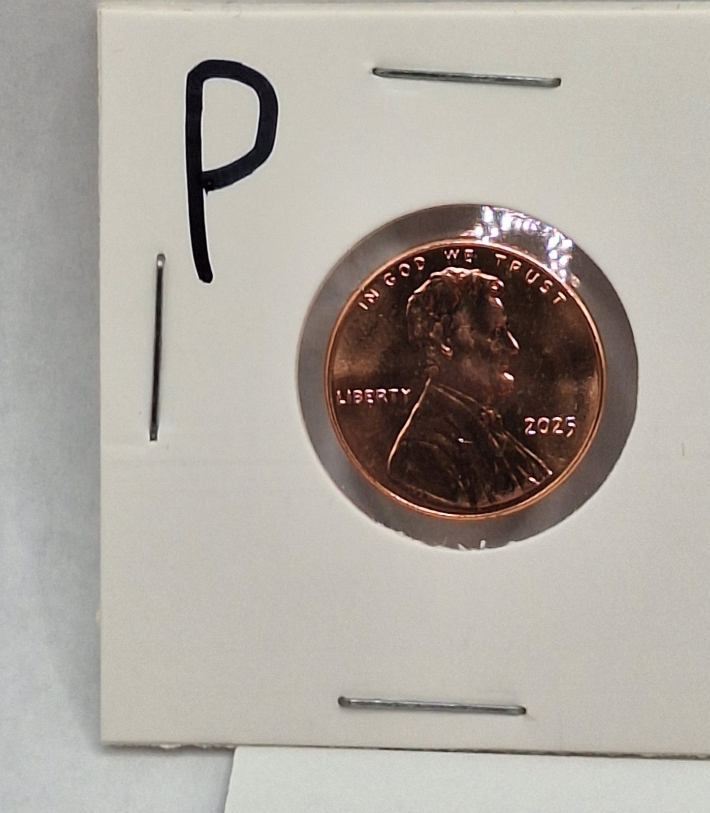 2025 PD P D ABRAHAM LINCOLN SHIELD CENT BRILLIANT UNCIRCULATED ⭐ READY 2 SHIP