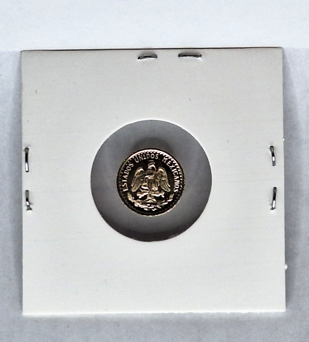 ✨ 14K 2 Pesos Gold Coin 🇲🇽💰 Privately Minted *IN Protective Holder*