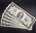 Lot 5 x $2 Bill Two Dollar Bill Uncirculated $10 Total Random Year Chose # Lots