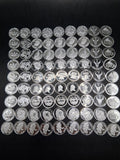 Lot 78 x Pure .999 Fine Silver Rounds Premium New Bullion Estate Coin Designs 🔥