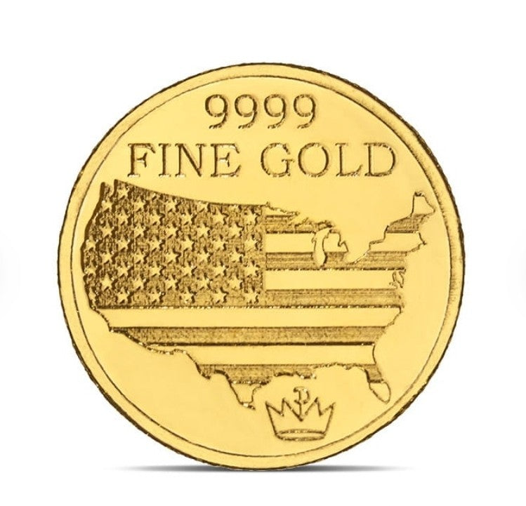 American Bald Eagle Gold 1/500th Ounce Round - .9999 Pure