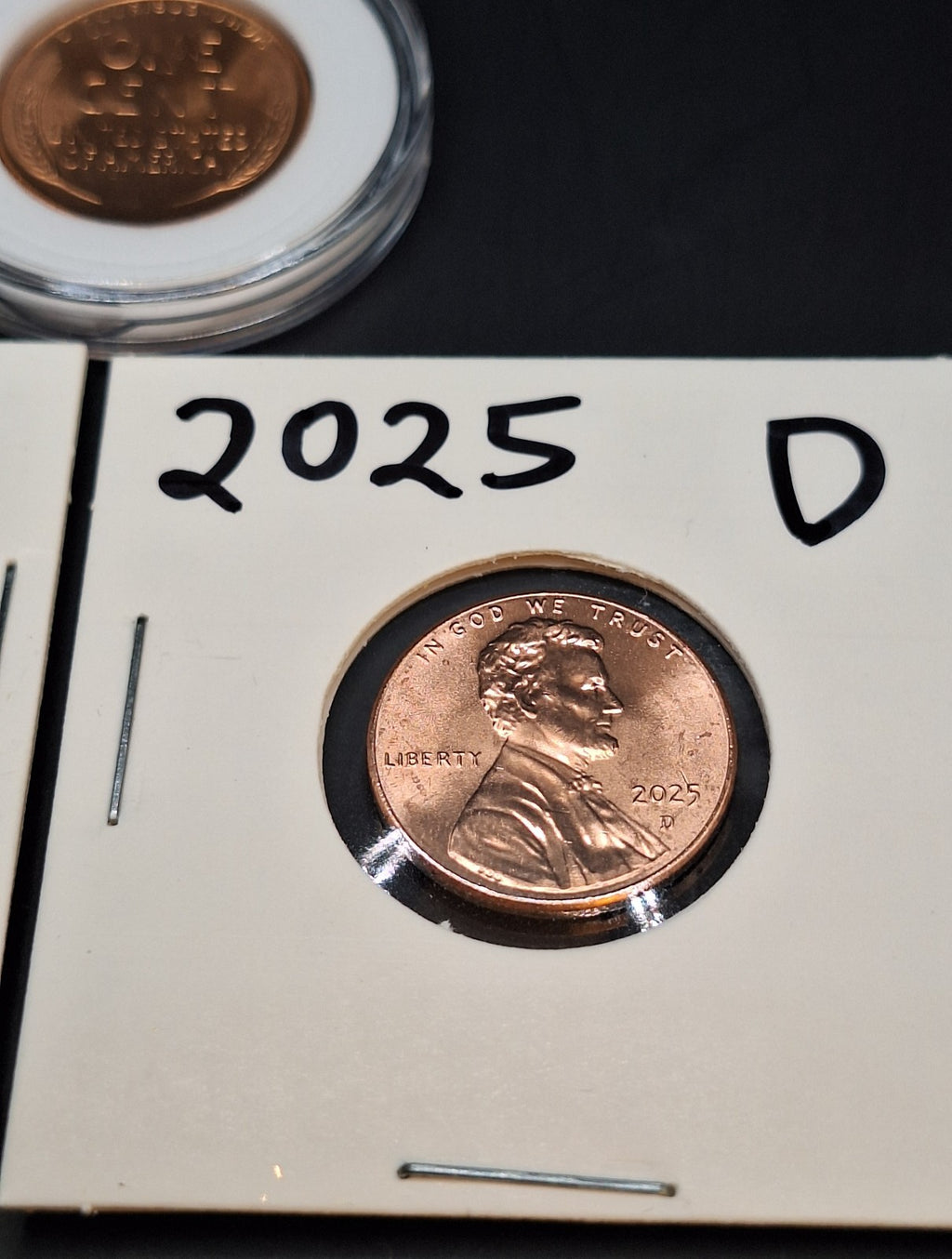 Lincoln Penny Set Wheat Cent BU in Case & 2025 P&D Shield Cent Collection