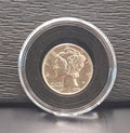MERCURY DIME GEM BU UNCIRCULATED 90% SILVER 10C PDS IN CASE HOLDER (1)