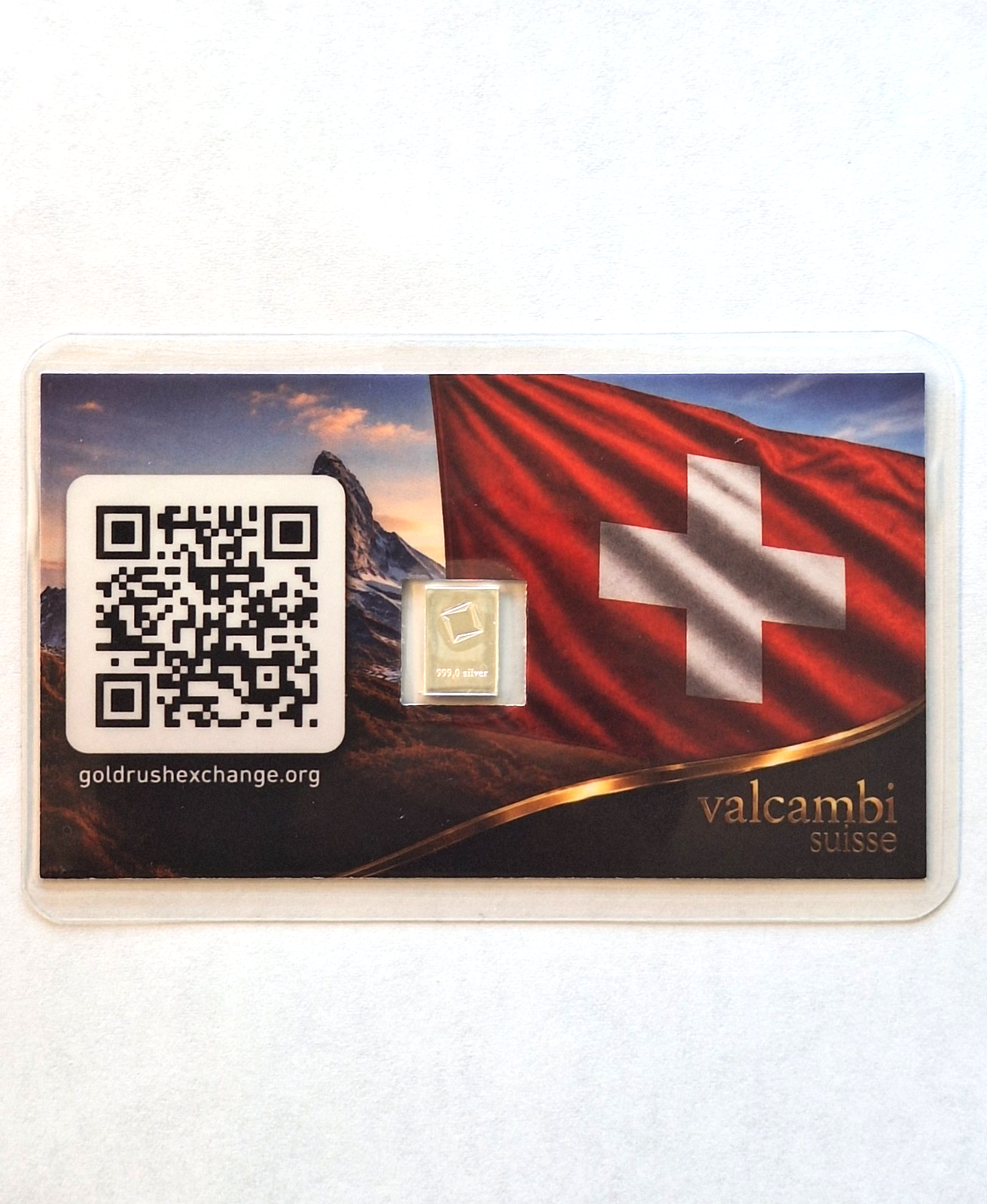 5x Trump Spirit Airlines & Valcambi Tribute Card Set w/ 1g .999 Fine Silver Bars