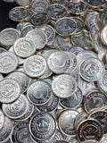 (200x) Pure .999 Fine Silver Rounds Premium New Bullion Estate Lot Designs