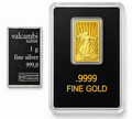 🇺🇸 2025 St. Gaudens Miss Liberty .9999 Gold Bar + FREE Valcambi Silver Bar✨