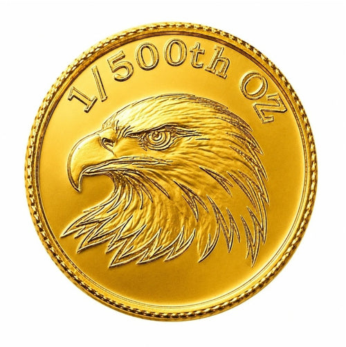1/500 oz .9999 Fine Gold Round American Eagle (Sealed in Capsule) FREE SHIPPING