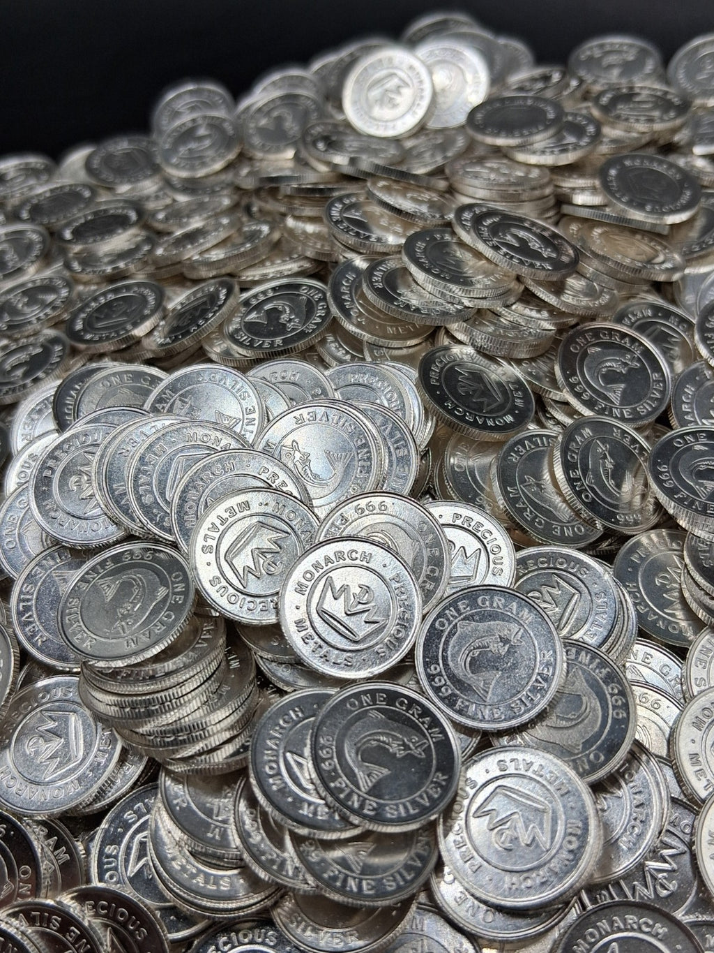 Lot 120x Pure .999 Fine Silver Rounds Premium New Bullion Estate Lot Designs 🔥