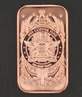 USA Eagle Shield 1oz Copper Ingot .999 Pure Bullion Bar Gift American Heritage