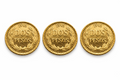 **Lot of 3** ✨ 14K 2 Pesos Gold Coin 🇲🇽💰 Privately Minted